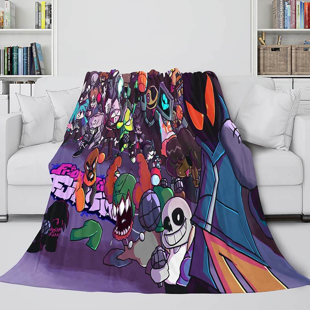 2026 NEW Friday Night Funkin Flannel Fleece Blanket