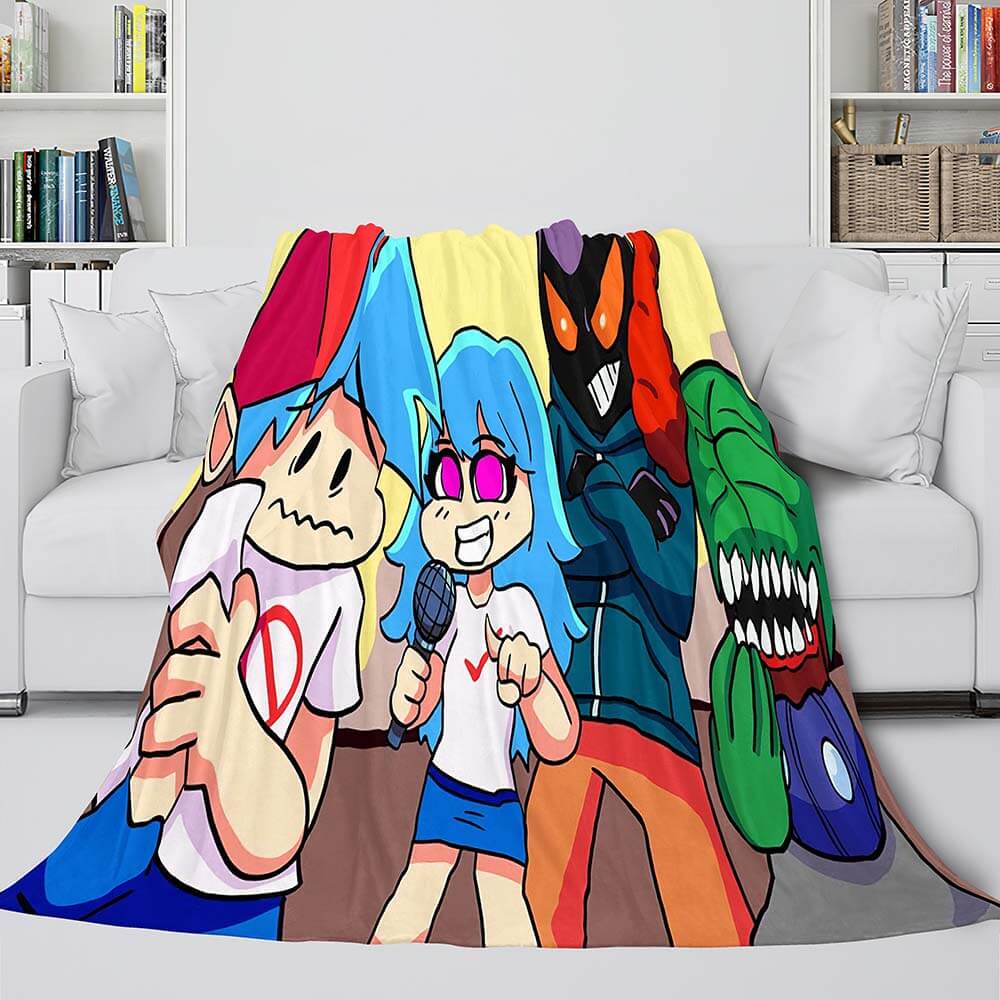 2026 NEW Friday Night Funkin Flannel Fleece Blanket