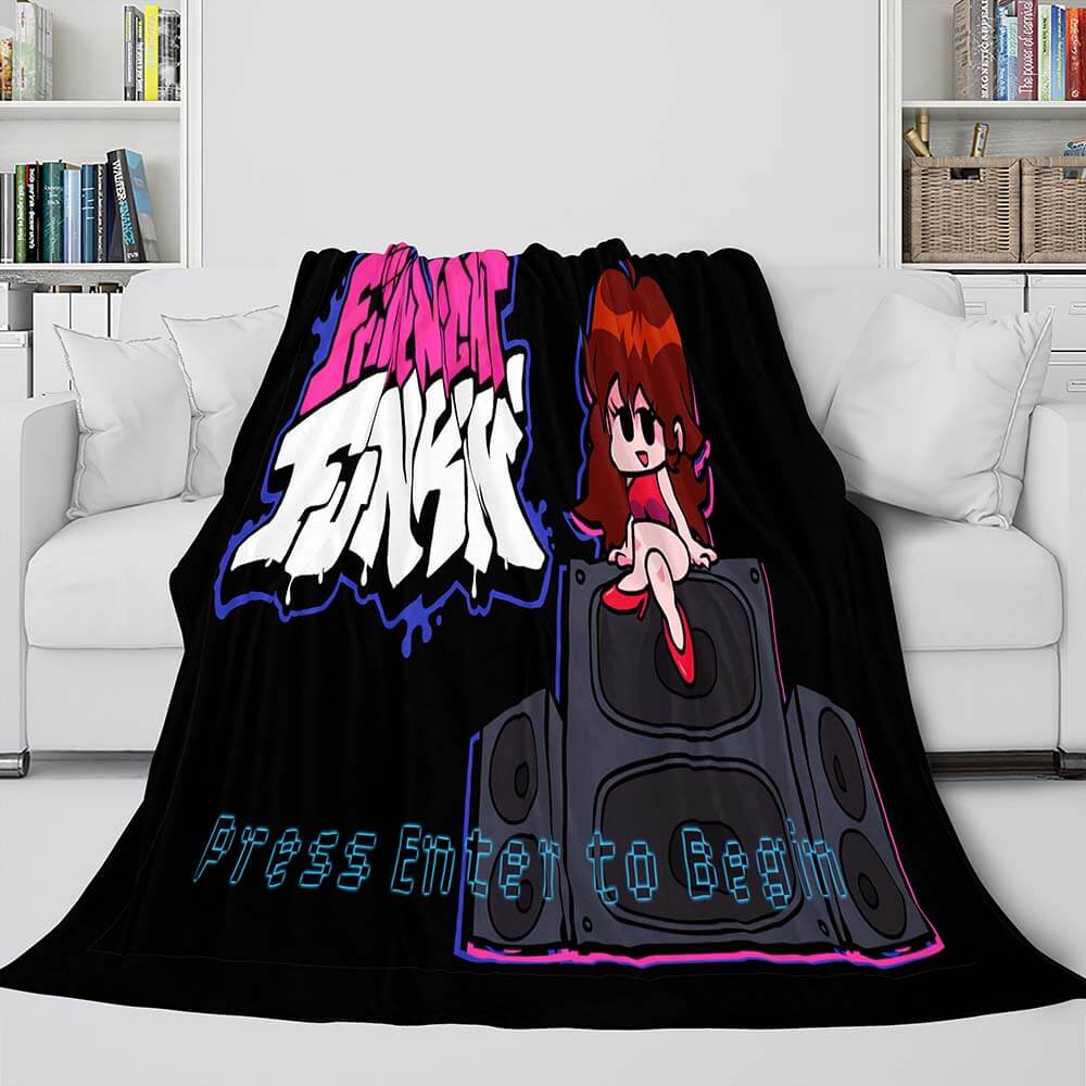 2026 NEW Friday Night Funkin Flannel Fleece Blanket