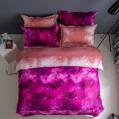 2024 NEW Galaxy Pattern Bedding Sets Quilt Covers Room Decoration