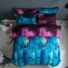 2024 NEW Galaxy Outer Space Bedding Sets Quilt Covers