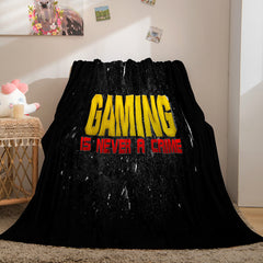 2024 NEW Gamer Cosplay Flannel Blanket Throw