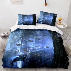 2024 NEW Game Cyberpunk 2077 Bedding Set Cosplay Quilt Covers Without Filler