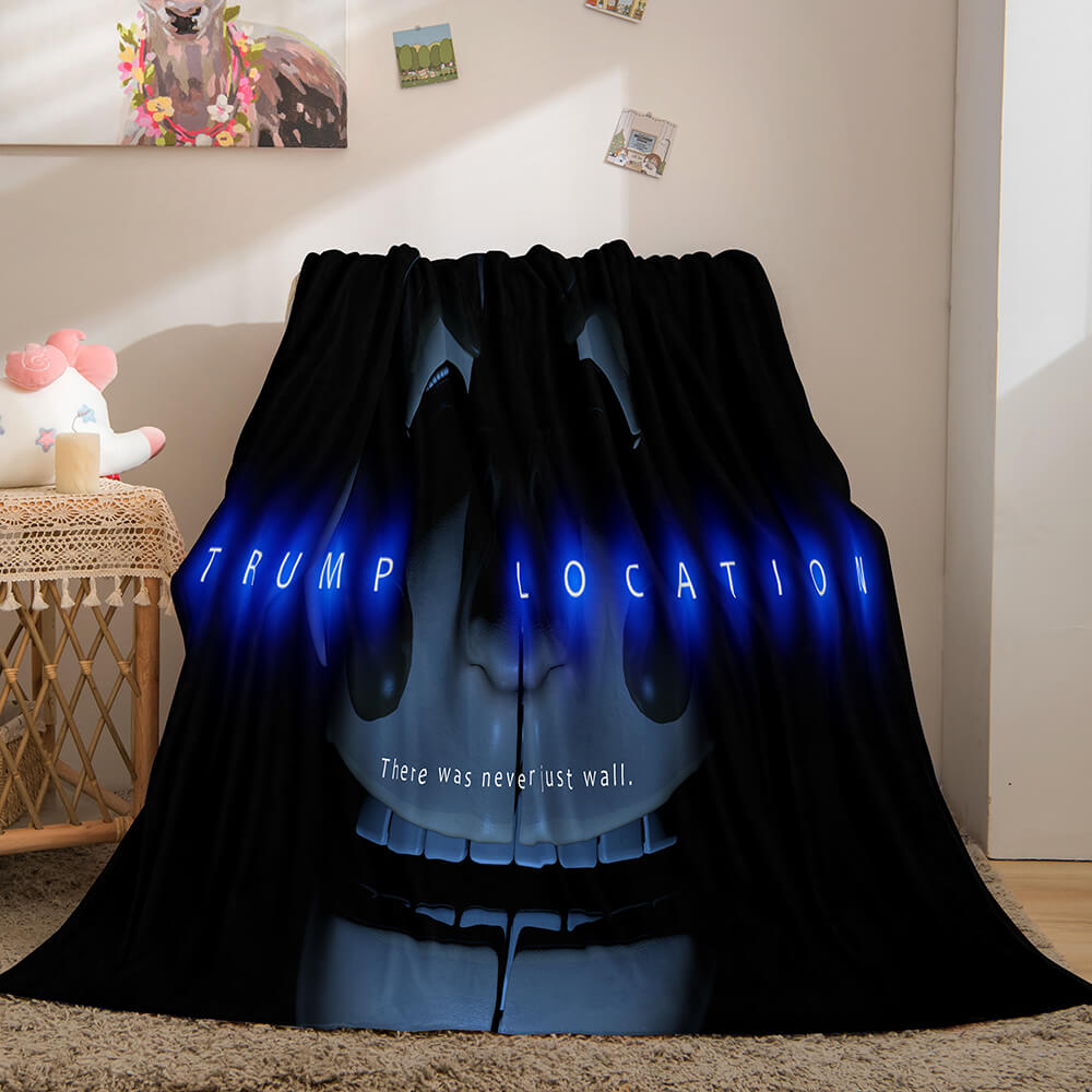 2024 NEW Game Five Nights at Freddy's Flannel Caroset Throw Cosplay Blanket