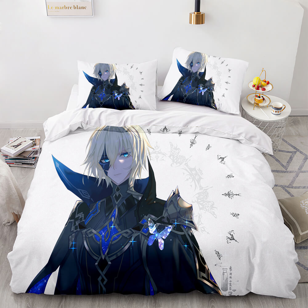 2026 NEW Game Genshin Impact Bedding Set Quilt Cover