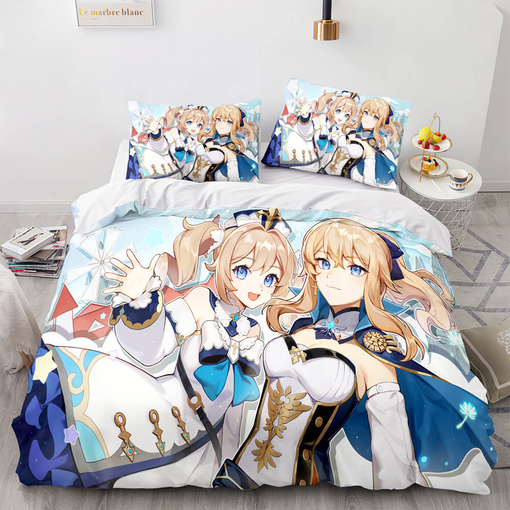 2026 NEW Game Genshin Impact Bedding Set Quilt Cover