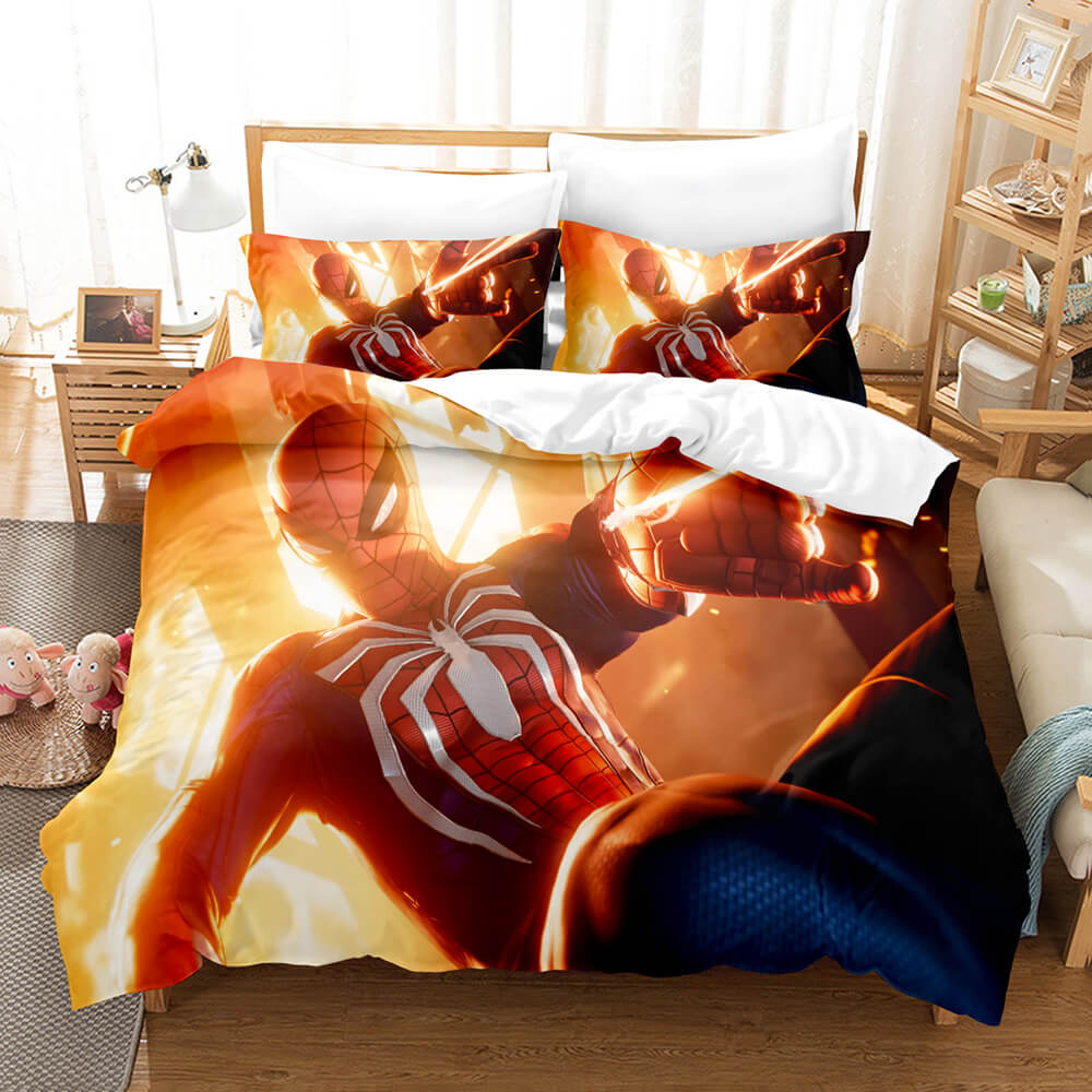 2024 NEW Game Marvels Spider-Man Bedding Sets Quilt Cover Without Filler