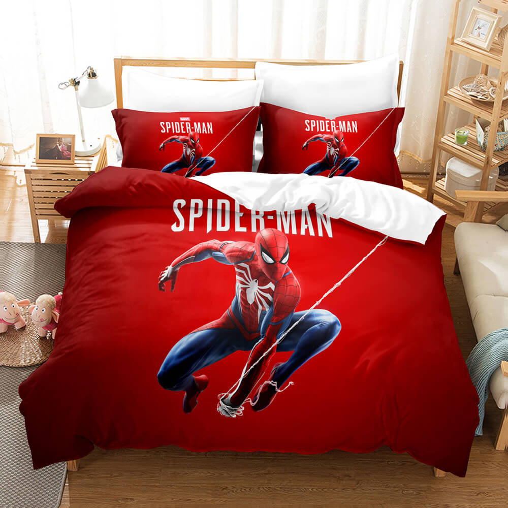 2024 NEW Game Marvels Spider-Man Bedding Sets Quilt Cover Without Filler