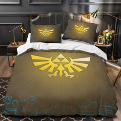 2025 NEW Game The Legend of Zelda Bedding Set Pattern Quilt Duvet Cover Without Filler