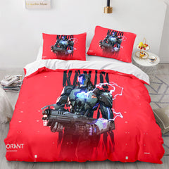 2024 NEW Game VALORANT Bedding Set Cosplay Quilt Cover Without Filler