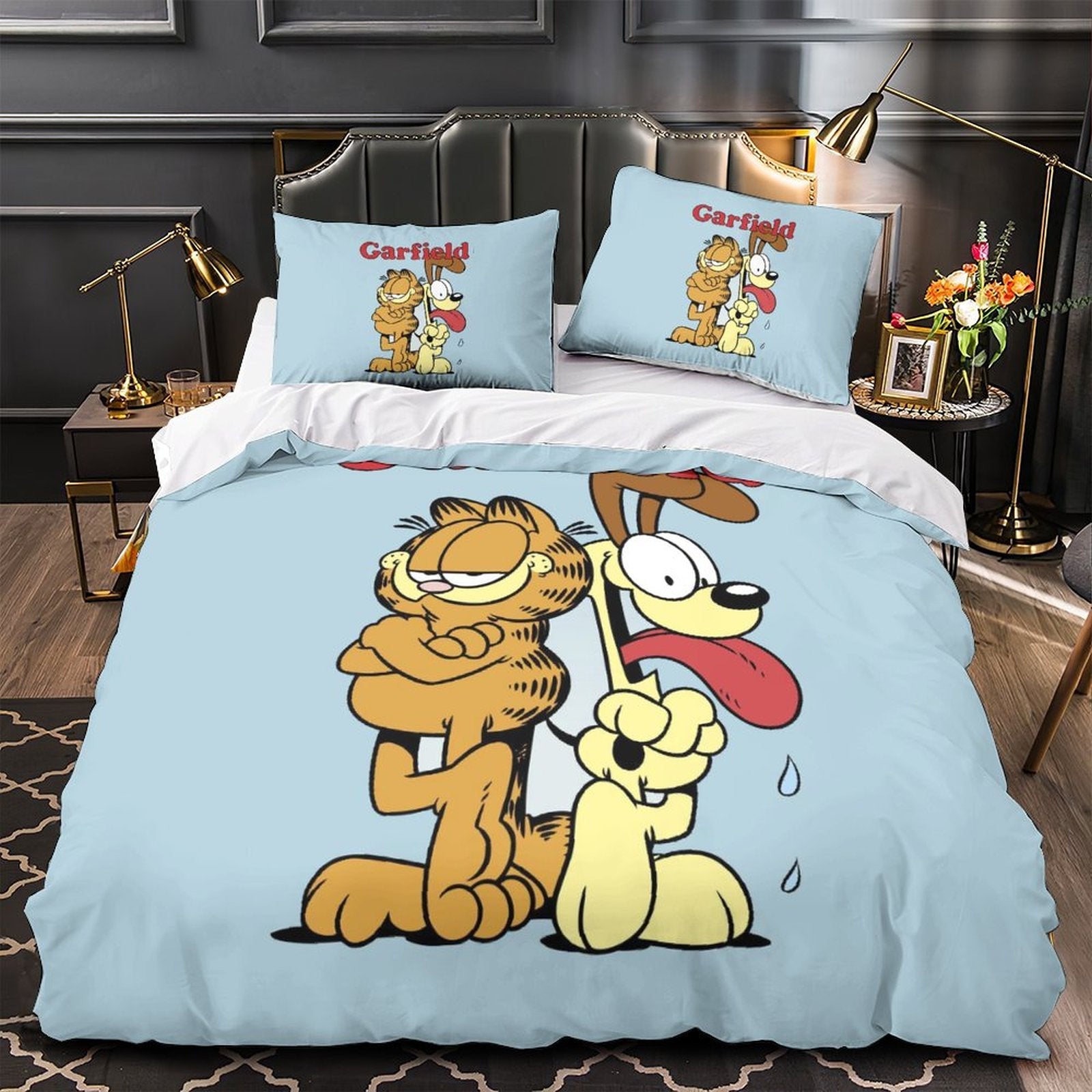 2024 NEW Garfield Bedding Set Quilt Cover Without Filler