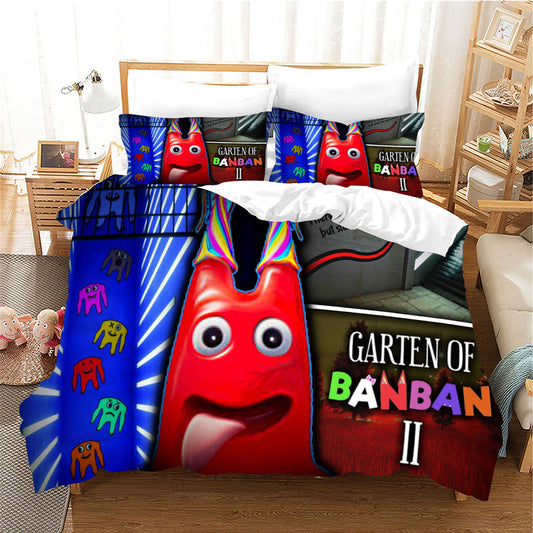 Garten of BanBan  Duvet Cover Quilt Cover Pillowcase Bedding Set Bedroom Decor 1024