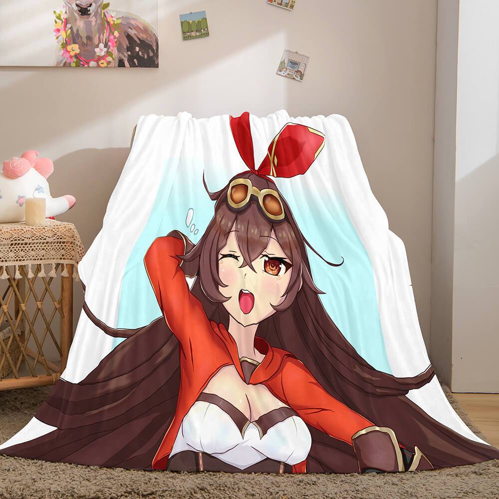 2025 NEW Genshin Impact Flannel Fleece Blanket