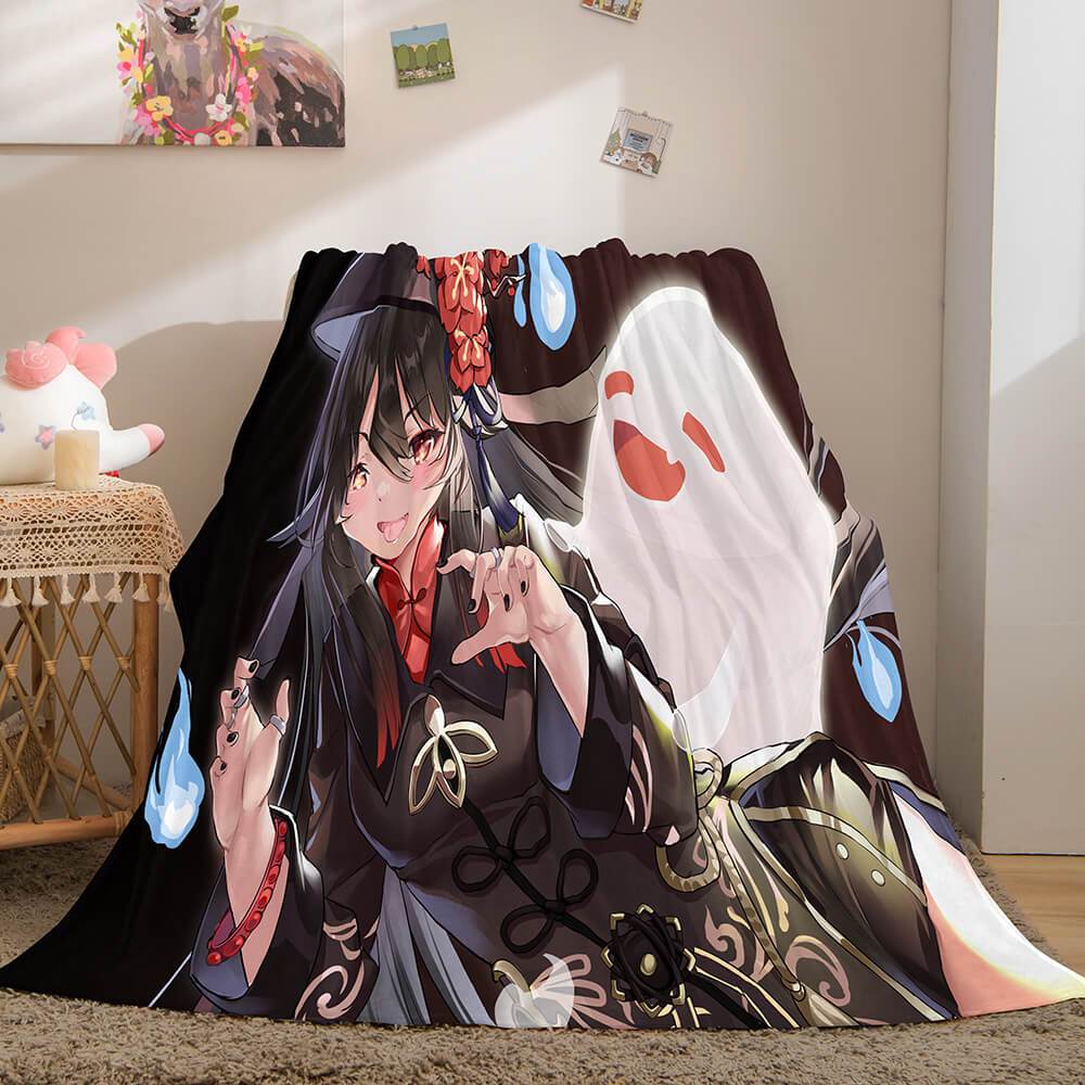 2025 NEW Genshin Impact Flannel Fleece Blanket
