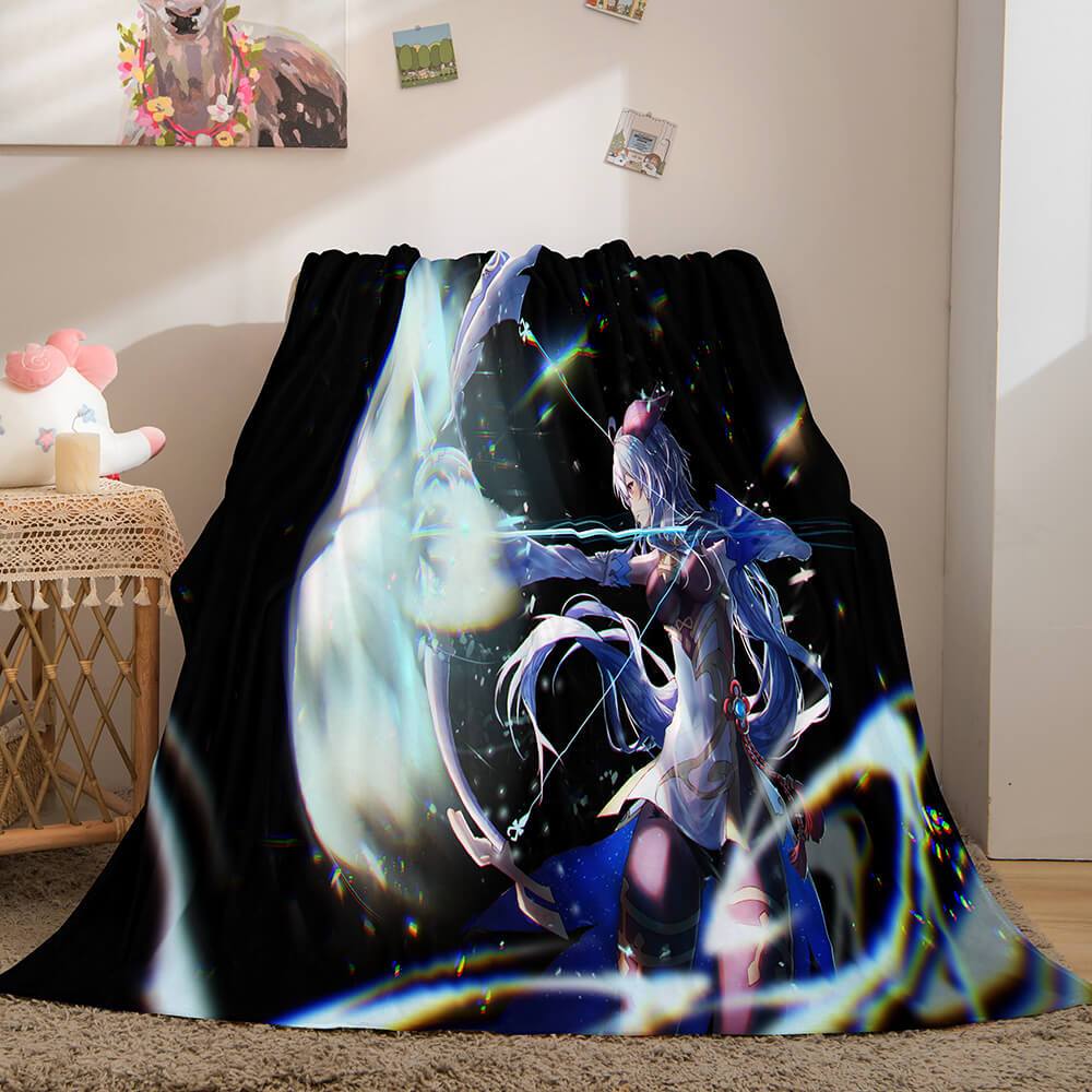 2025 NEW Genshin Impact Flannel Fleece Blanket
