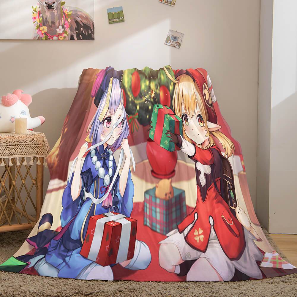 2025 NEW Genshin Impact Flannel Fleece Blanket