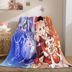 2025 NEW Genshin Impact Flannel Fleece Blanket