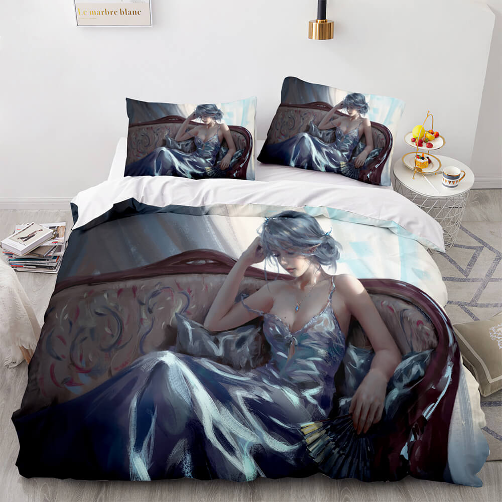 2025 NEW Ghost Knife Cosplay Bedding Sets Quilt Covers Without Filler