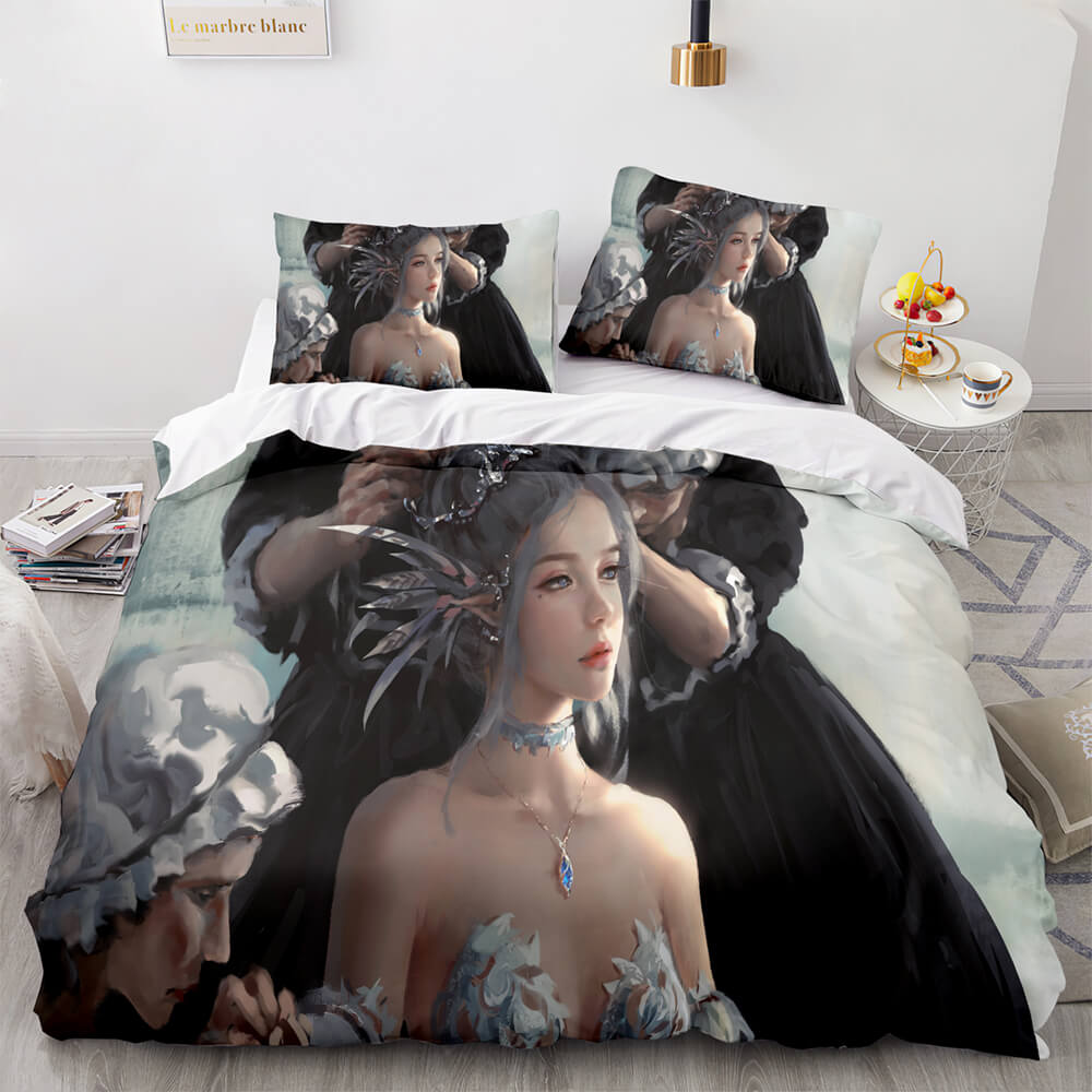 2025 NEW Ghost Knife Cosplay Bedding Sets Quilt Covers Without Filler