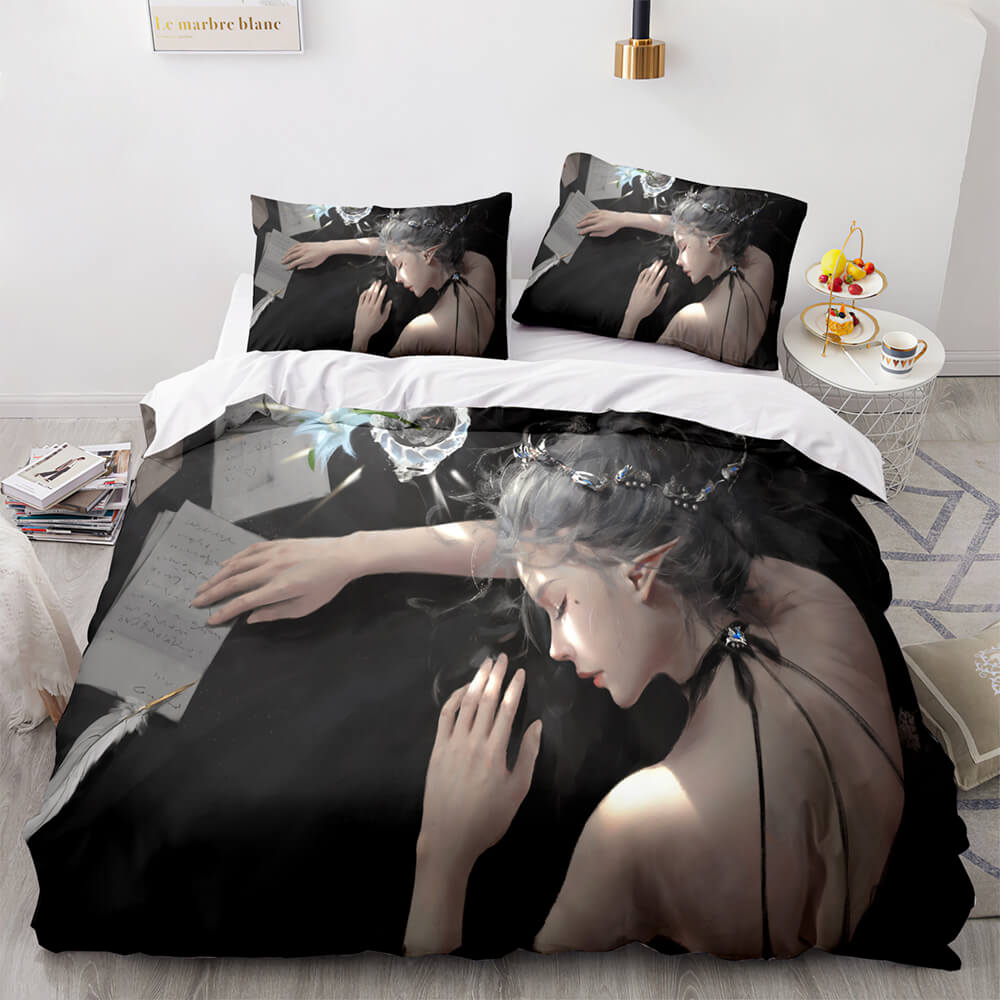 2025 NEW Ghost Knife Cosplay Bedding Sets Quilt Covers Without Filler