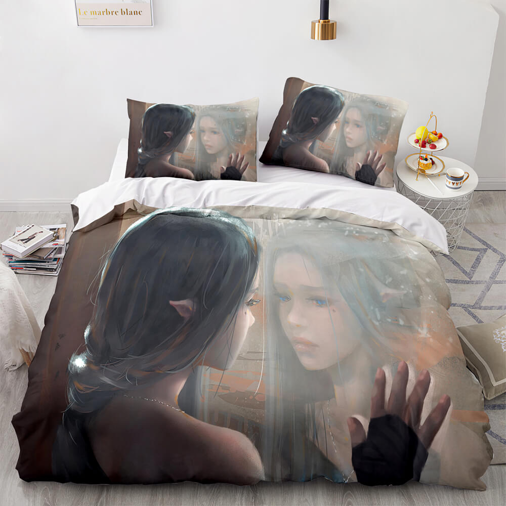 2025 NEW Ghost Knife Cosplay Bedding Sets Quilt Covers Without Filler