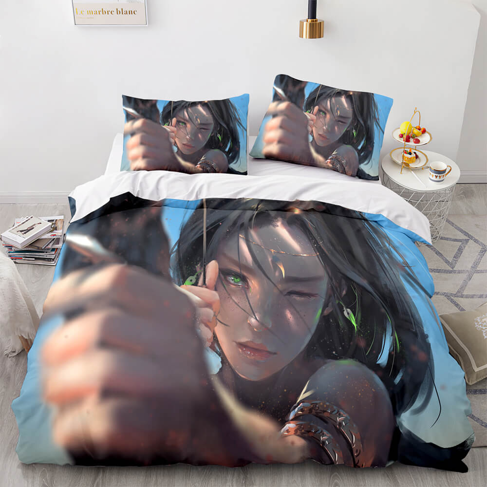 2025 NEW Ghost Knife Cosplay Bedding Sets Quilt Covers Without Filler