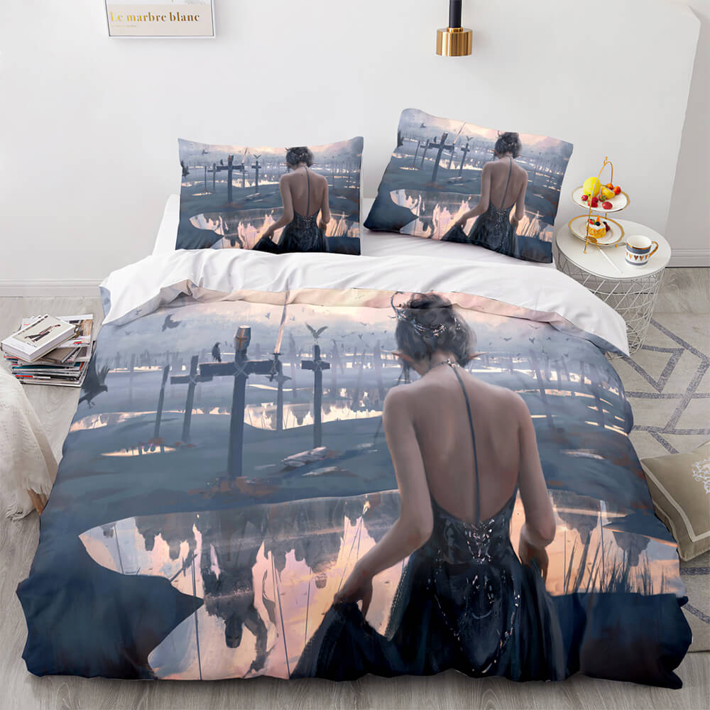2025 NEW Ghost Knife Cosplay Bedding Sets Quilt Covers Without Filler