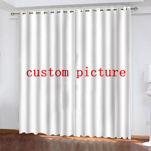 Bedding Picky Customize Blackout Curtain for Living Room Bedroom Window Treatment