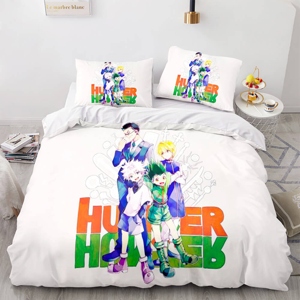 2024 NEW HUNTER×HUNTER Bedding Set Cosplay Quilt Cover Without Filler
