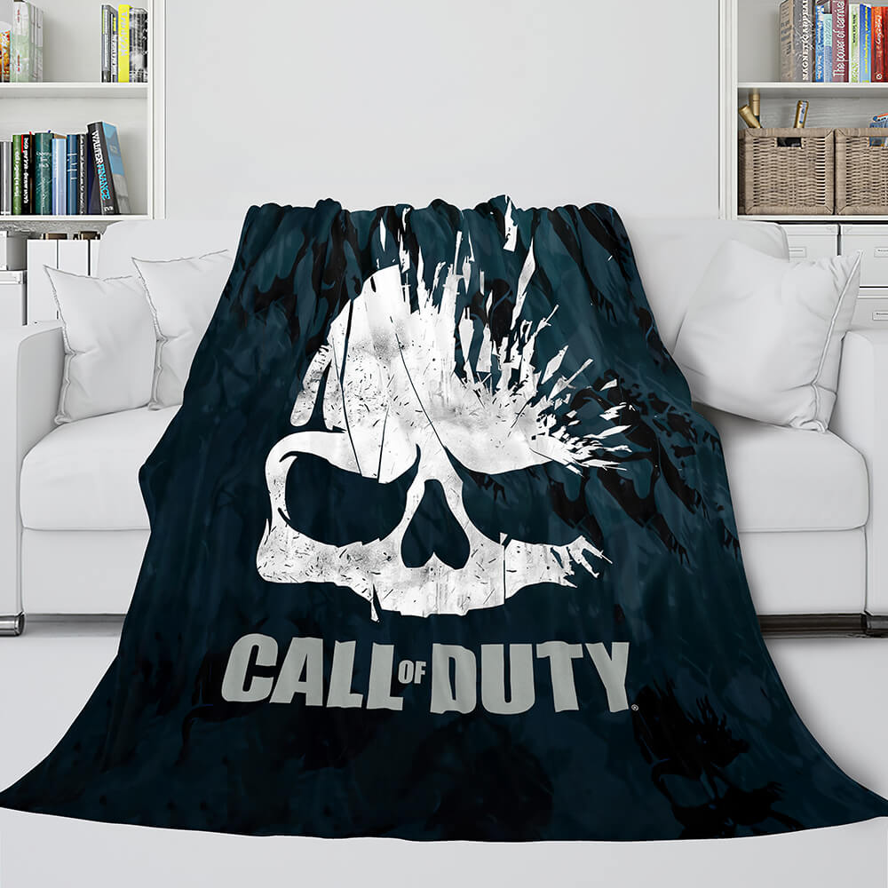 2024 NEW Halloween Skeleton Skull Flannel Blanket Throw Blanket