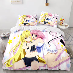 2024 NEW Hatsune Miku Cosplay Bedding Set Kids Quilt Cover