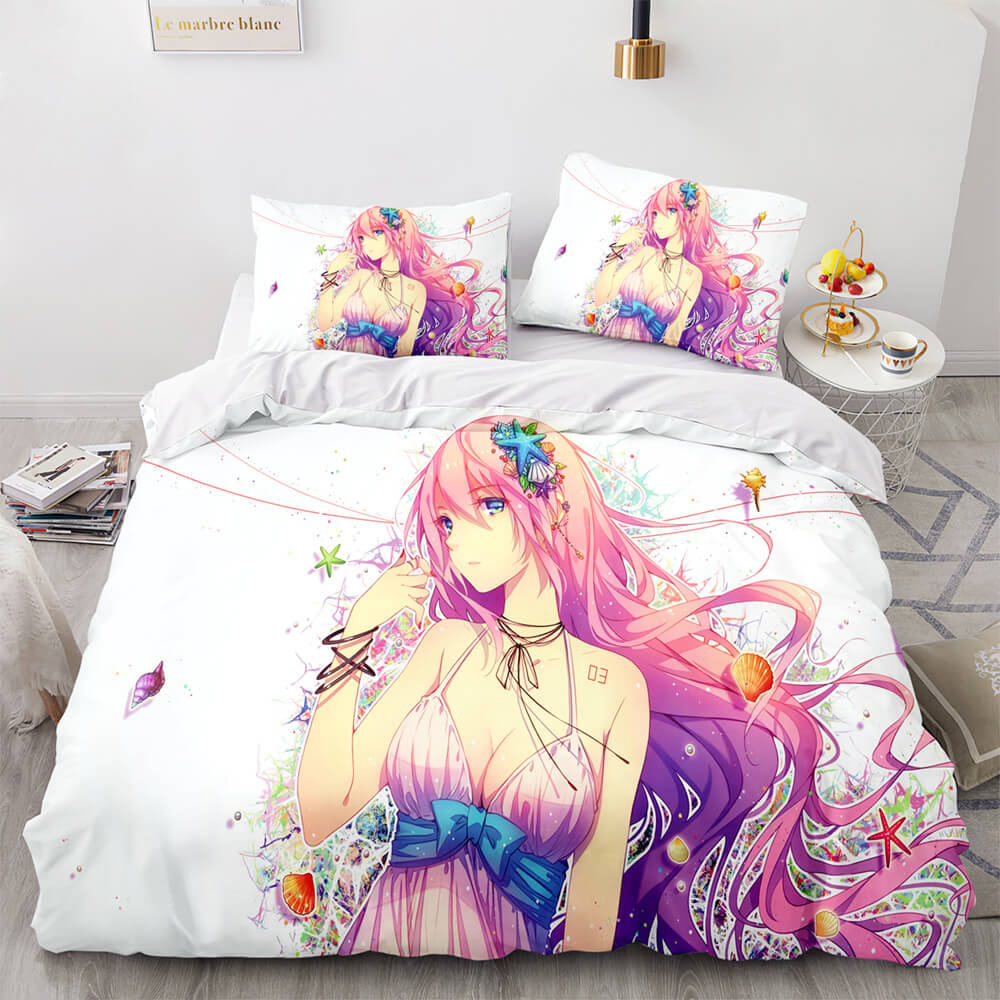 2024 NEW Anime Hatsune Miku Bedding Set Cosplay Quilt Cover Without Filler