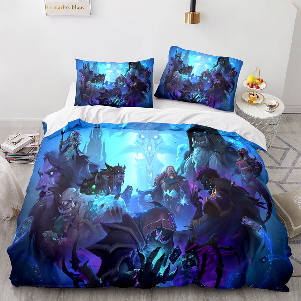 2025 NEW Hearthstone Heroes of Warcraft Cosplay Bedding Set Quilt Cover Without Filler