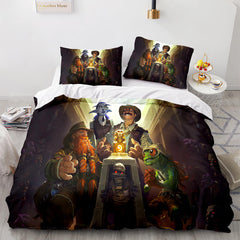2025 NEW Hearthstone Heroes of Warcraft Cosplay Bedding Set Quilt Cover Without Filler