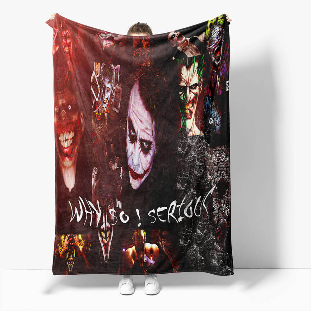 2024 NEW Horror Robe Flannel Blanket Fleece Throw Blanket Wrap Nap Bedding Sets