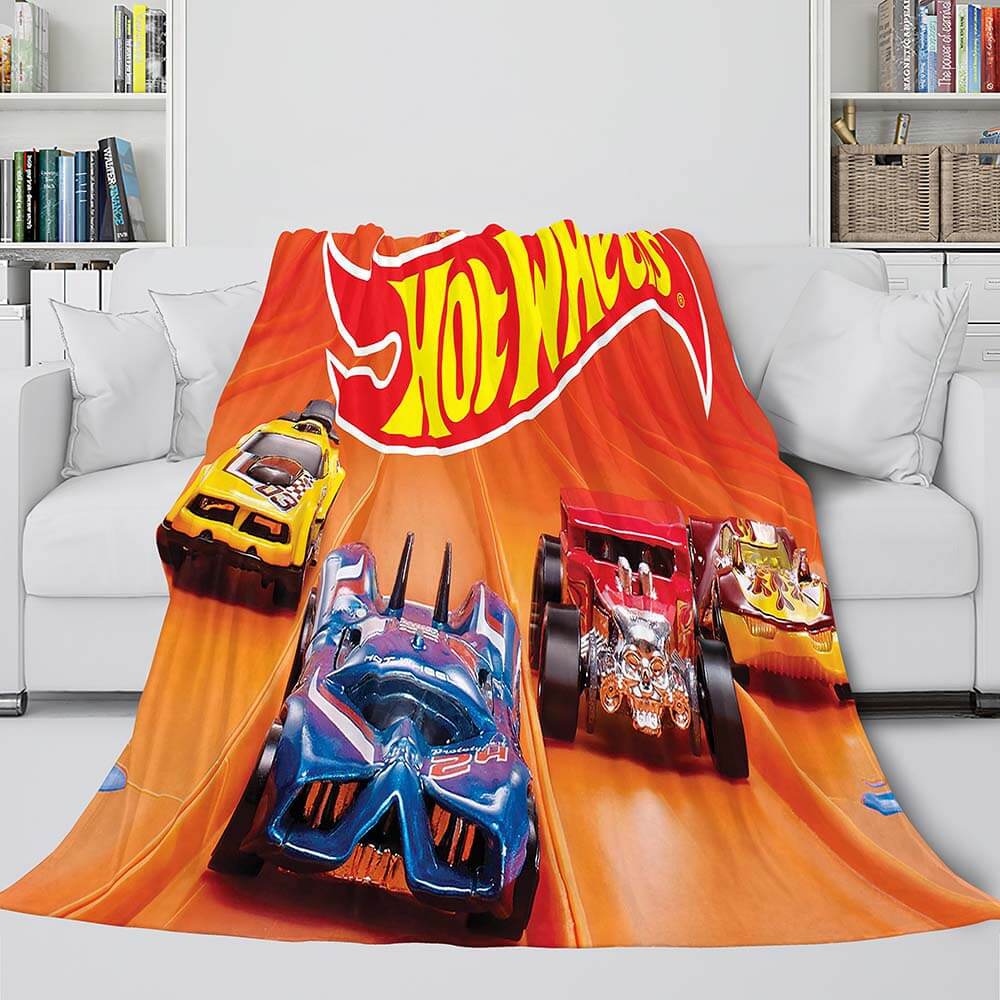 2024 NEW Hot Wheels Cosplay Blanket Flannel Fleece Blanket Quilt Throw Blanket