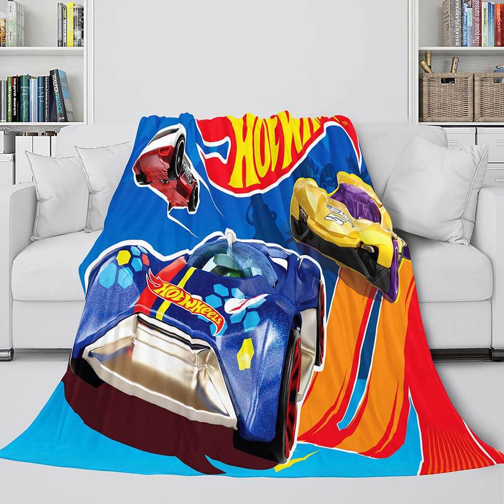 2024 NEW Hot Wheels Cosplay Blanket Flannel Fleece Blanket Quilt Throw Blanket