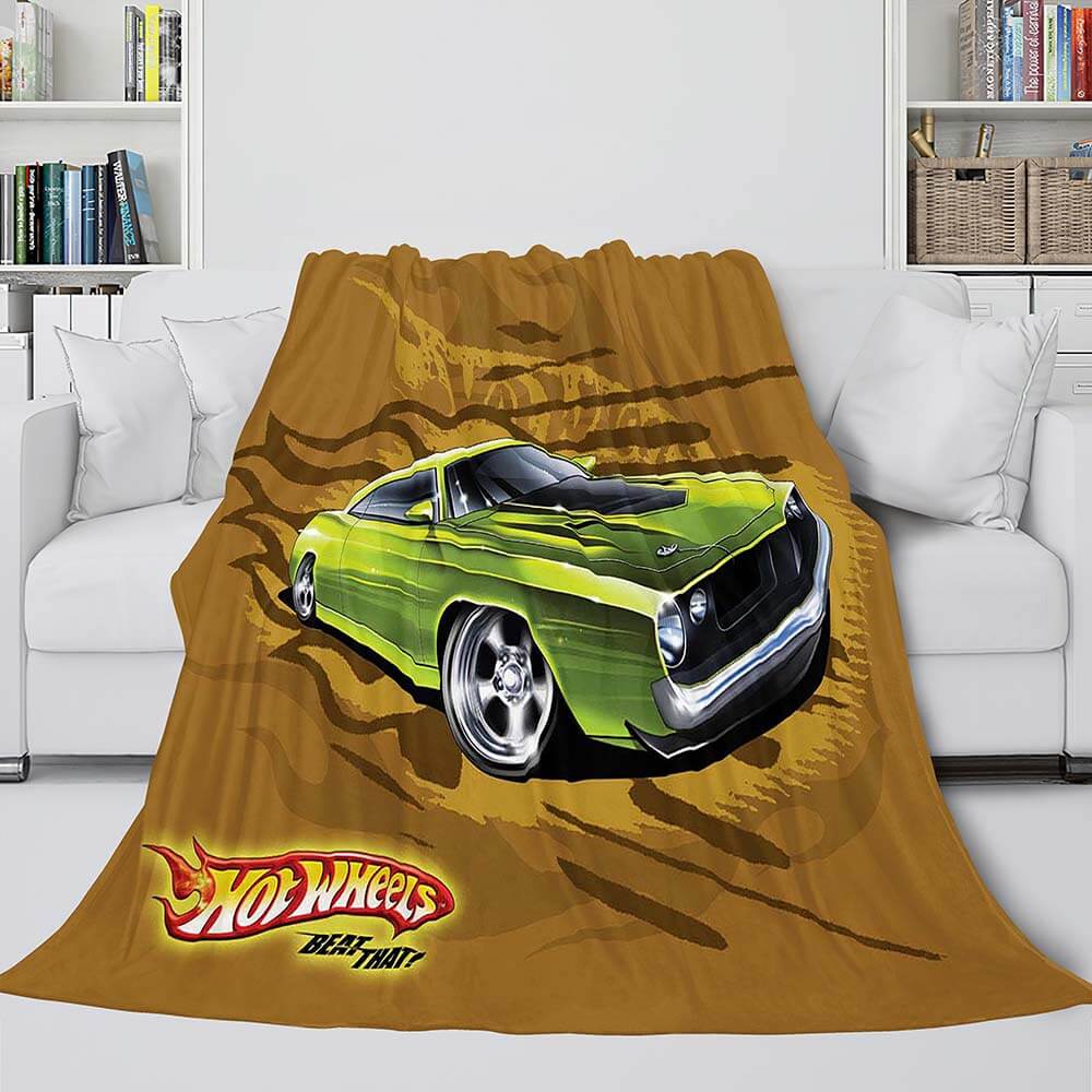 2024 NEW Hot Wheels Cosplay Blanket Flannel Fleece Blanket Quilt Throw Blanket