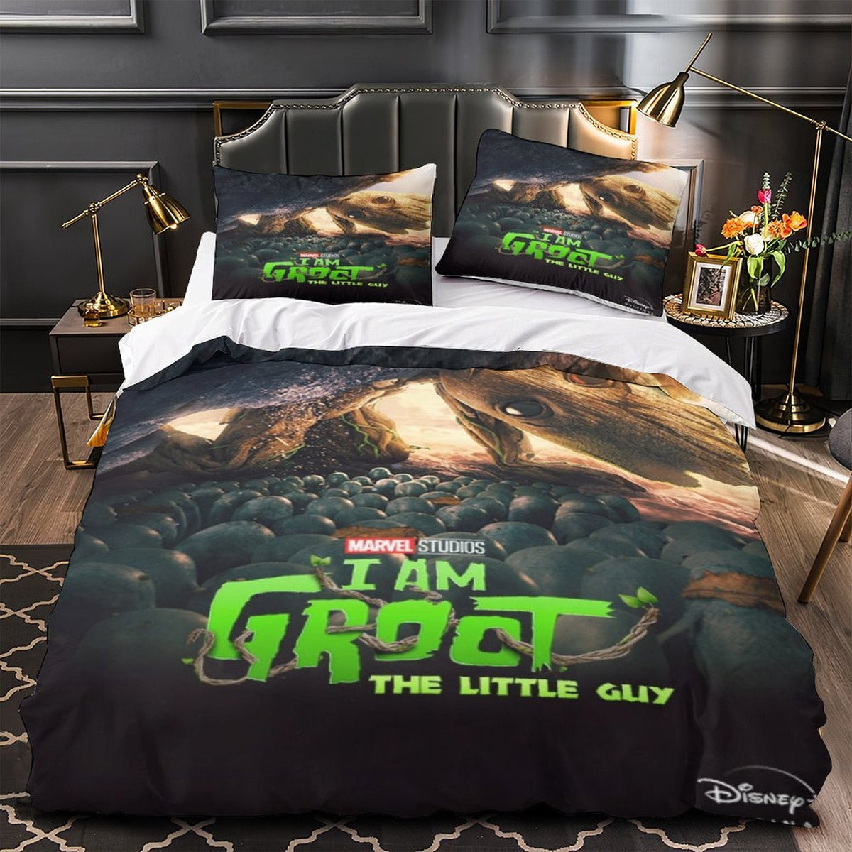2026 NEW I Am Groot Bedding Sets Quilt Cover Without Filler