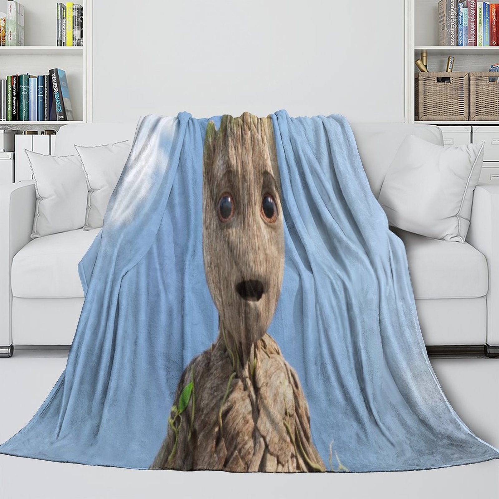 2024 NEW I Am Groot Blanket Flannel Throw Room Decoration