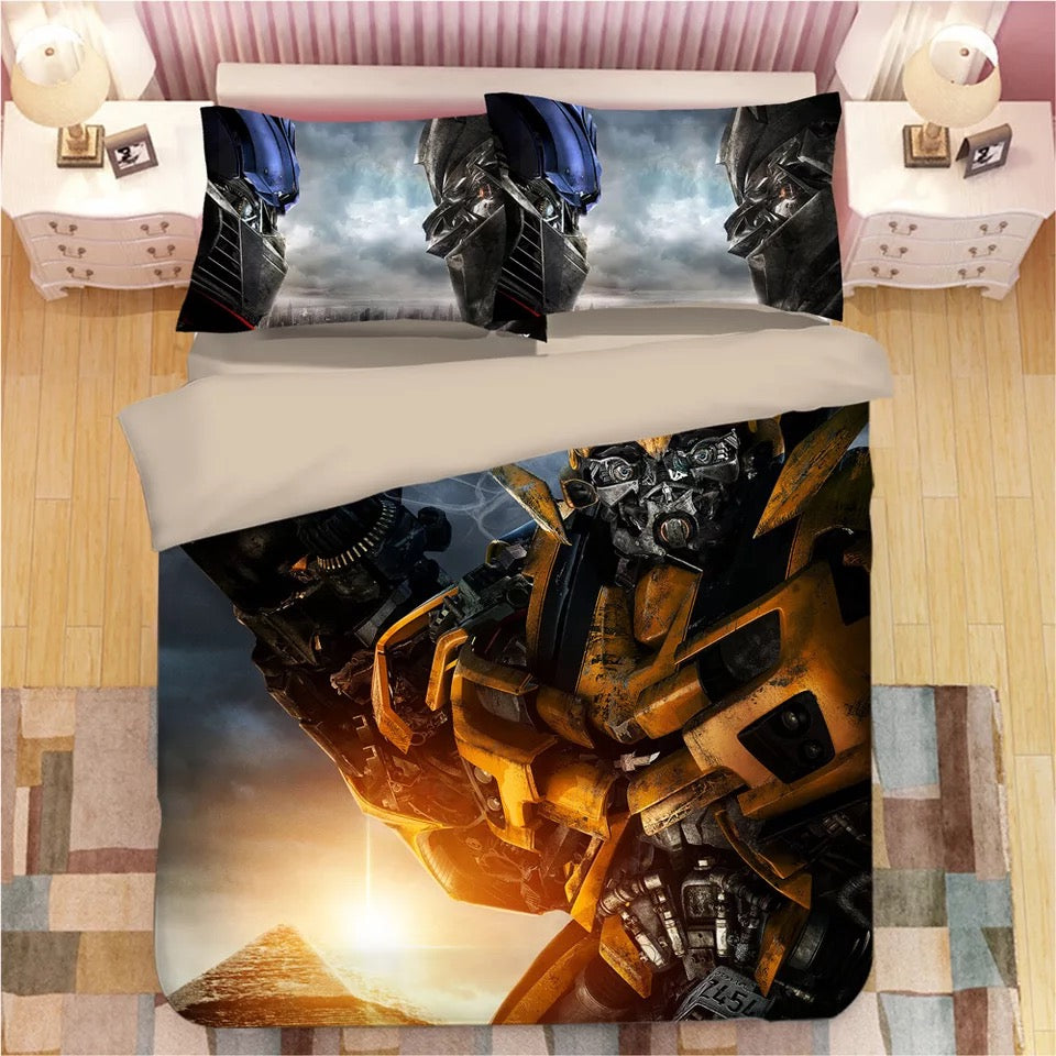 Transformers Bumblebee #6 Duvet Cover Quilt Cover Pillowcase Bedding Set Bed Linen Home Decor