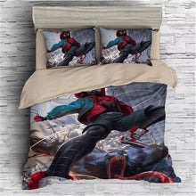 Load image into Gallery viewer, Spider-Man: Into the Spider-Verse Miles Morales #18 Duvet Cover Quilt Cover Pillowcase Bedding Set