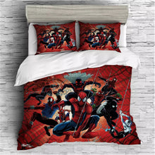 Load image into Gallery viewer, Spider-Man: Into the Spider-Verse Miles Morales #22 Duvet Cover Quilt Cover Pillowcase Bedding Set