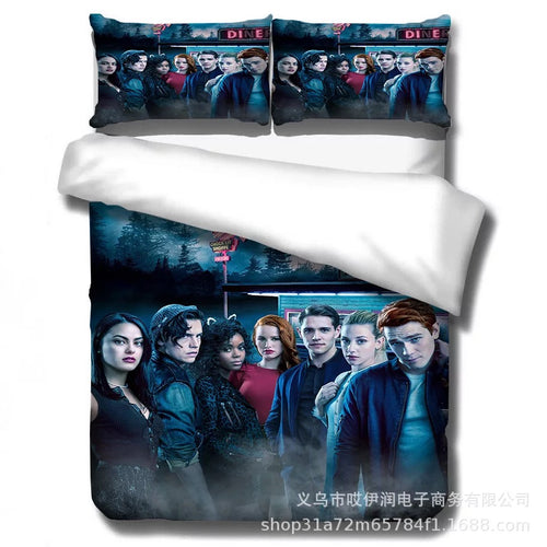 Riverdale South Side Serpents #3 Duvet Cover Quilt Cover Pillowcase Bedding Set Bed Linen