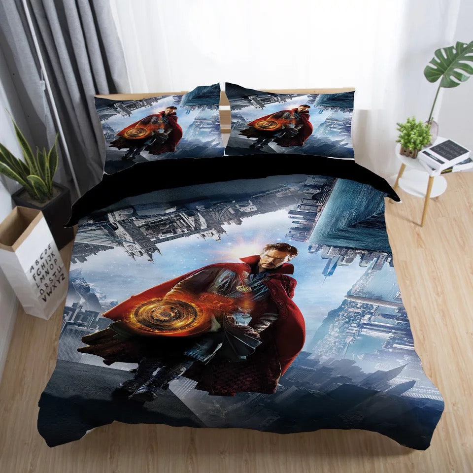 Doctor Strange Marvel Superhero #11 Duvet Cover Quilt Cover Pillowcase Bedding Set Bed Linen Home Decor