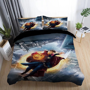 Doctor Strange Marvel Superhero #12 Duvet Cover Quilt Cover Pillowcase Bedding Set Bed Linen Home Decor