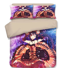 Load image into Gallery viewer, Date A Live Tokisaki Kurumi Nightmare #10 Duvet Cover Quilt Cover Pillowcase Bedding Set Bed Linen Home Decor