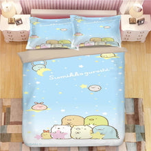 Load image into Gallery viewer, Sumikkogurashi #3 Duvet Cover Quilt Cover Pillowcase Bedding Set Bed Linen Home Bedroom Decor