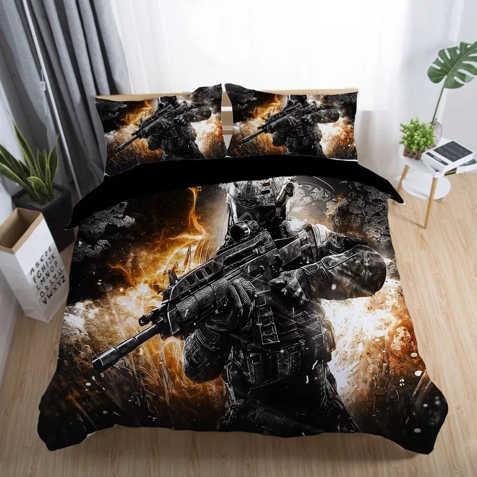 Call of Duty #26 Duvet Cover Quilt Cover Pillowcase Bedding Set Bed Linen Home Decor