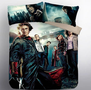 Harry Potter Hogwarts #5 Duvet Cover Quilt Cover Pillowcase Bedding Set Bed Linen Home Decor